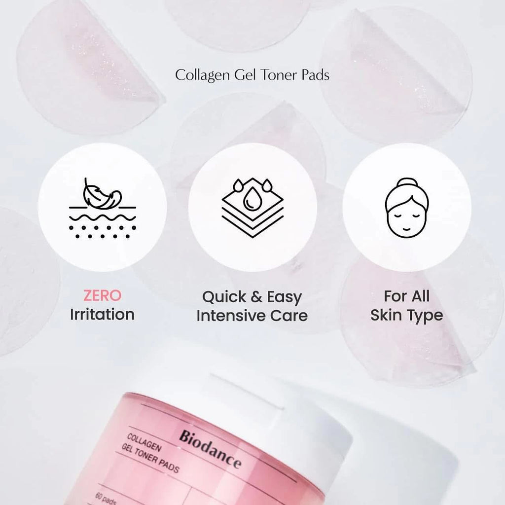 Biodance-Collagen Gel Toner Pads (60 Pads)